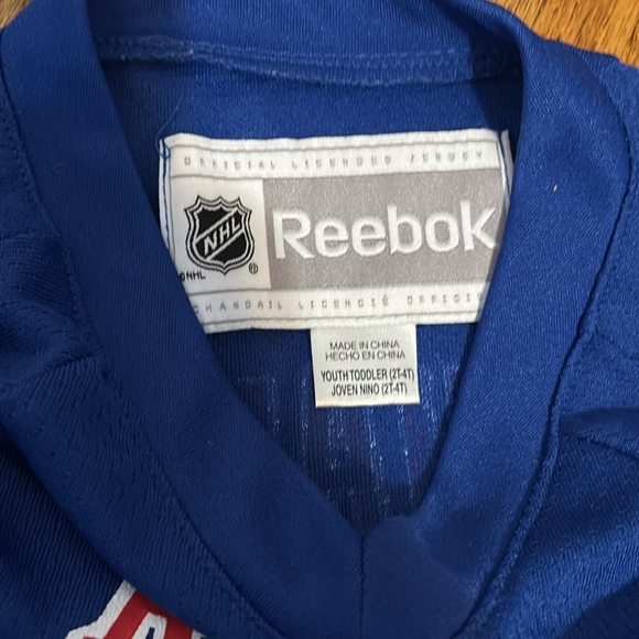 Reebok New York Rangers Toddler Jersey Size 2-4T Brad Richards #19 - Picture 2 of 3
